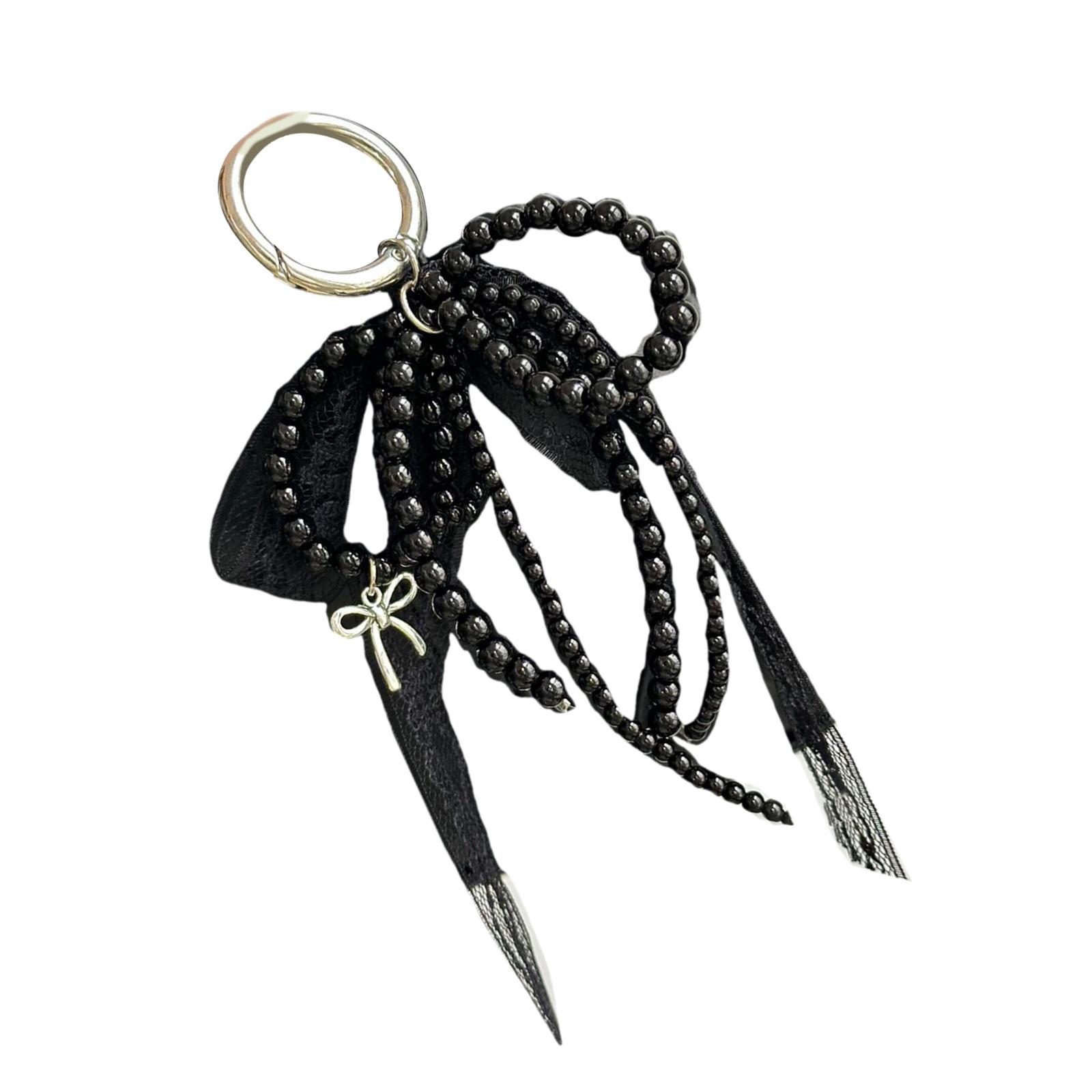 

Шарм Бантик Держатель для ключей Стильный аксессуар для сумки Стильное украшение для кошелька Уникальные аксессуары для ключей для повседневного использования