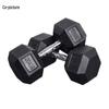 Xietu Hex Rubber Coated Dumbbell