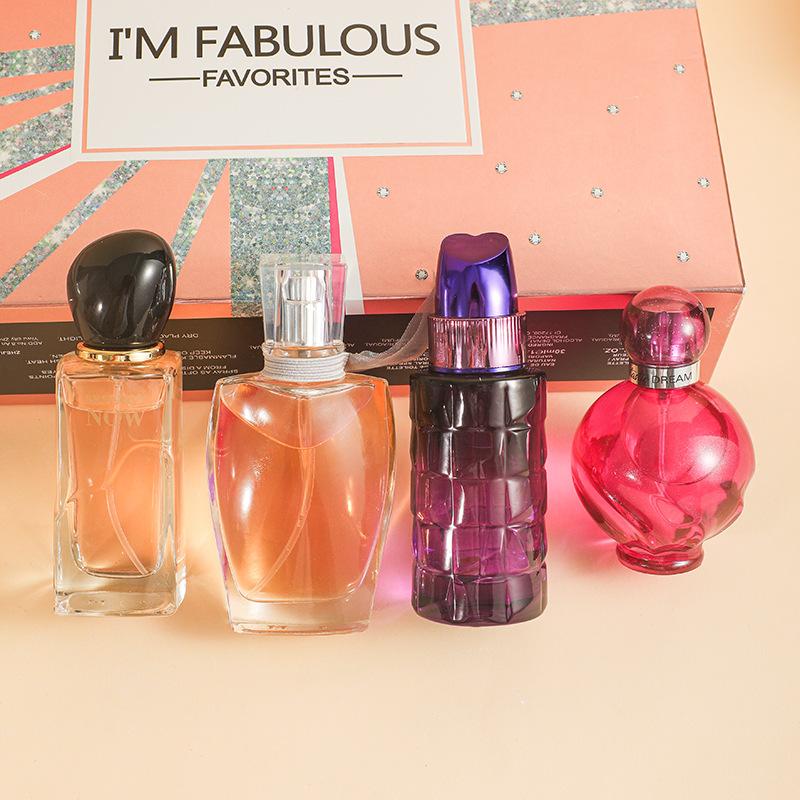 Ladies perfume christmas gift box fruity notes feminine perfumes