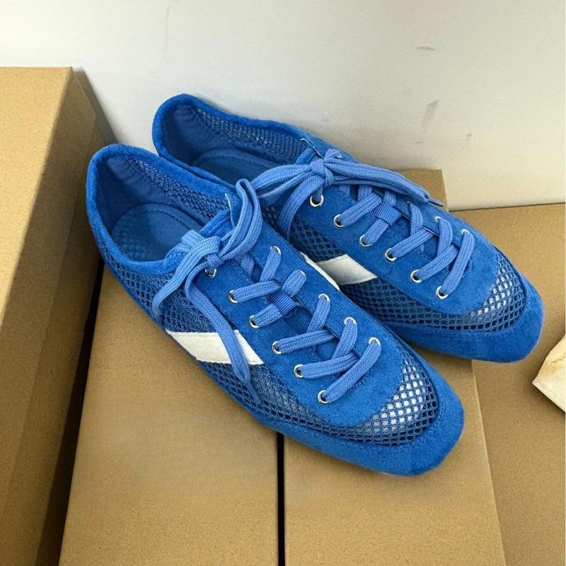 Fashion Lightweight Hollow Out Women Vulcanize Shoes 2025 Hot Sale Lace-up Comfortable Mesh Derby Sports Footwear Casual Female Sneakers