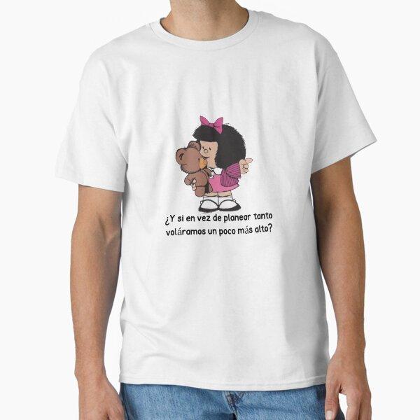 Mafalda Multiple Designs Fan Gift T Shirt Classic Latin Comic Custom Graphic Unisex Soft Cotton Crew Neck Casual Tops