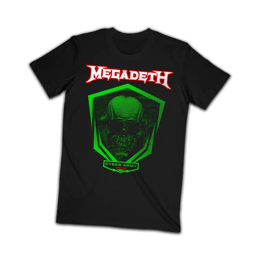 Megadeth Nuovo Album Tour 2026 Grafica Cotone Unisex Maglietta Estate Girocollo Unisex Stile Hip Hop Y2k T-shirt a Manica Corta Regalo per Fan