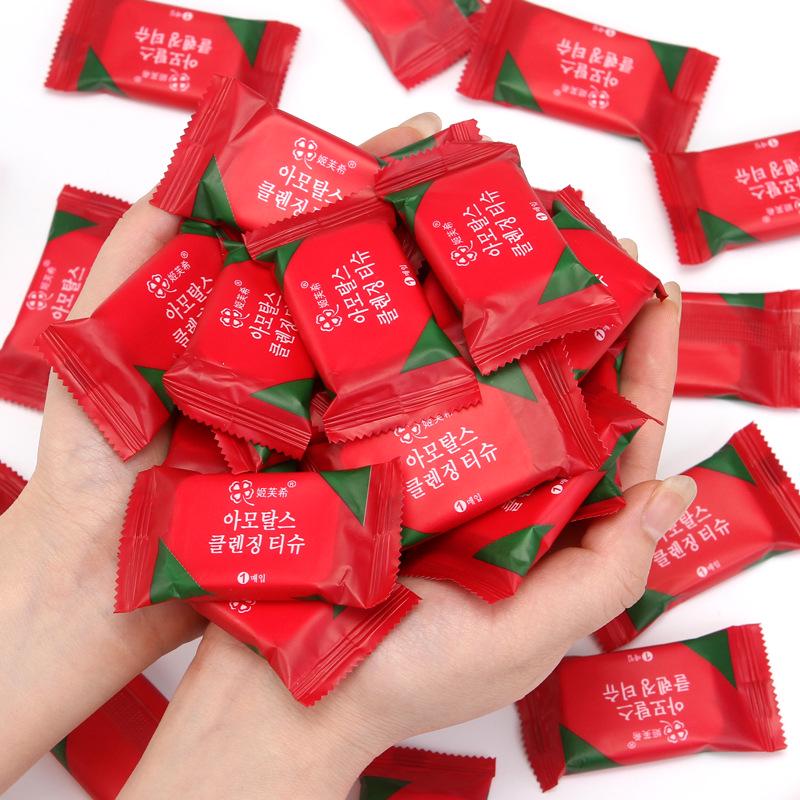 Portable Compressed Cotton Face Towel Set - Thickened Disposable Travel Washcloth