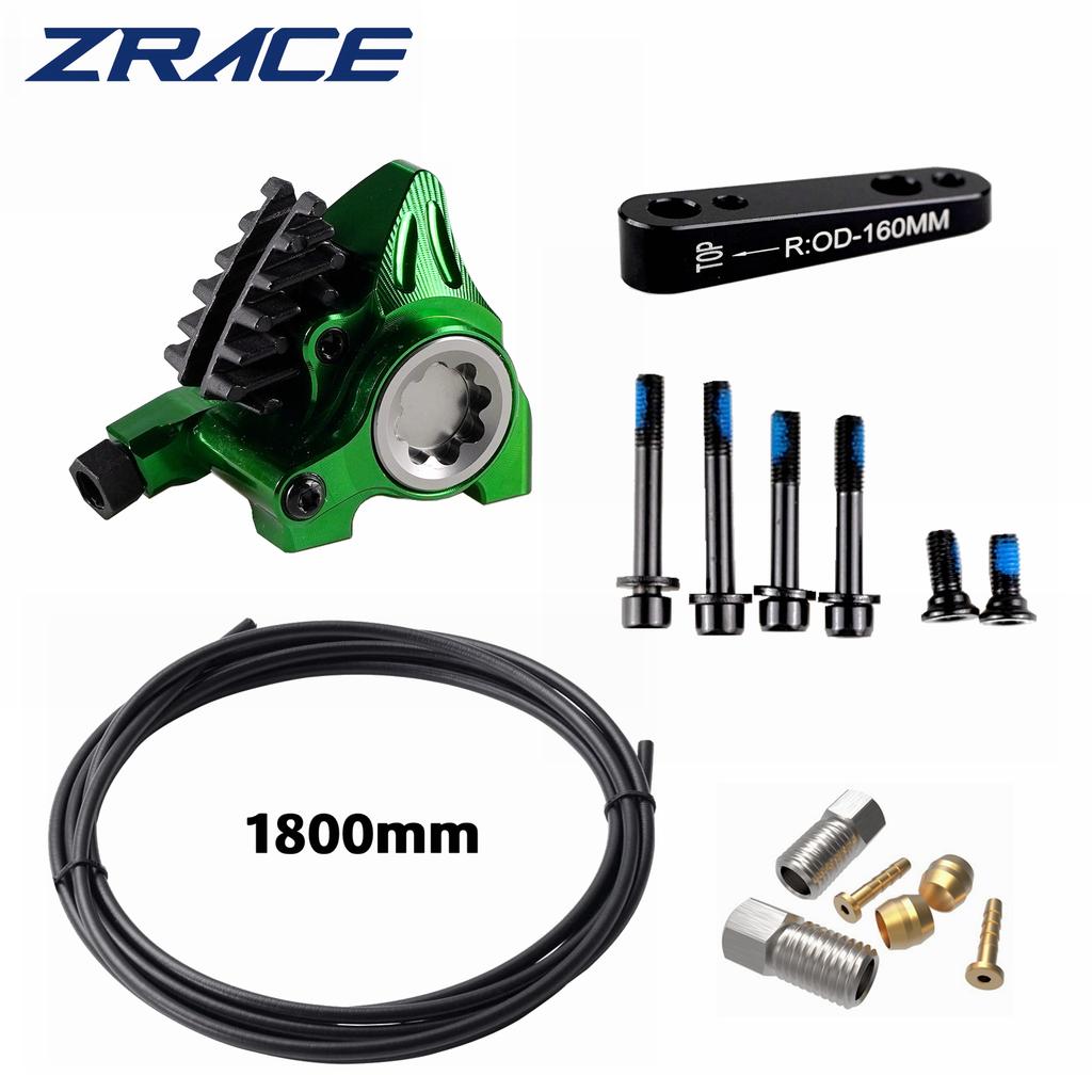 ZRACE XG Road Hydraulic Brake,Flat Mount Caliper, ICE-TECH Pads, BMX Raceing, Full CNC Lightweight