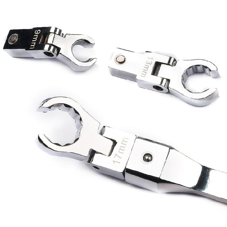 Replaceable Tubing Wrench Set for Car Truck Large-scale Equipment High Hardness