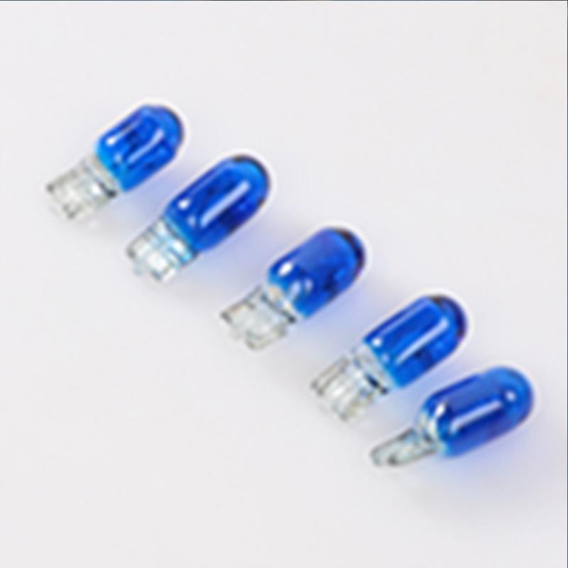 10pcs Car T10 Halogen Lamp 12v 5w High Temperature Resistance Better Insulation Instrument Light