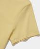 COLUMBIA UNIVERSITY Tiny Script Logo Women Slim-Fit S/S T-Shirts_Light Yellow