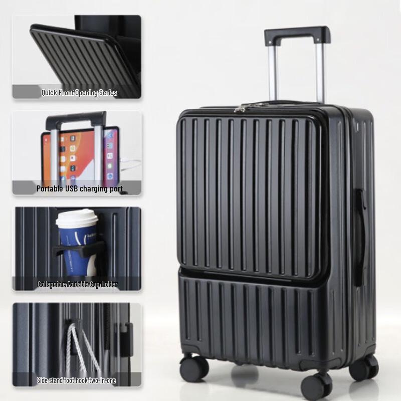 Traveler LTZ 505 Front-Opening Hardside Suitcase 20 inches