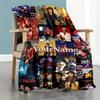 Michael Jackson 81 Customize Your Name Blanket Throw Personalized Blanket Warmthful Decor Throw For Nap Office Chair Picnics Seaside