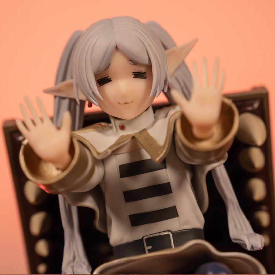 Frieren Beyond Journey's End Frieren Treasure Box Monster Anime Figures Toy Fern Noodle Stopper Action Figurines