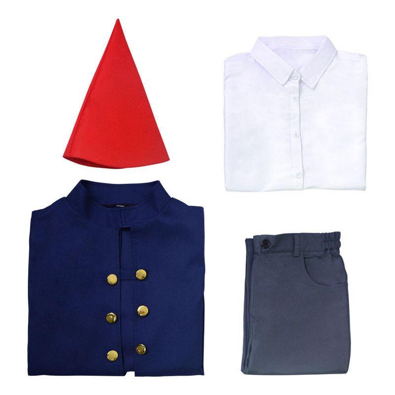 Over the Garden Wall Cosplay Costume Wirt Cloak Full Set Factory Ready Stock Walter Cosplay Costume XS
