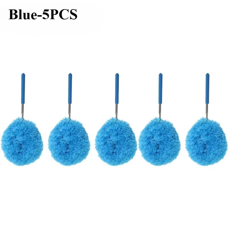Extendable Feather Duster for Home Cleaning Washable Reusable Dusting Stick for Ceiling Corner Gap Furniture