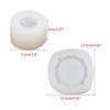 Cylinder Soap Mold Silicone Mold for Soap Making Reusable Resin Epoxy Mould Casting Mold DIY Silicone Cake Mould