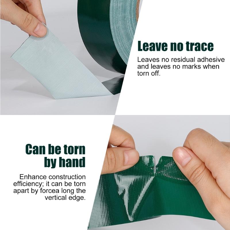 Waterproof Carpet Tape 4.8cm Wide 20m Length Fabric Tape Adhesive Tape For Flooring And Outdoor Use