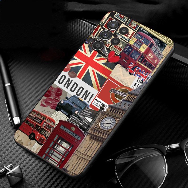 London aesthetics Phone Case For Samsung Galaxy S25 S24 S23 S22 S21 Ultra S24 S23 S22 S21 S25 Plus S24 S25 FE