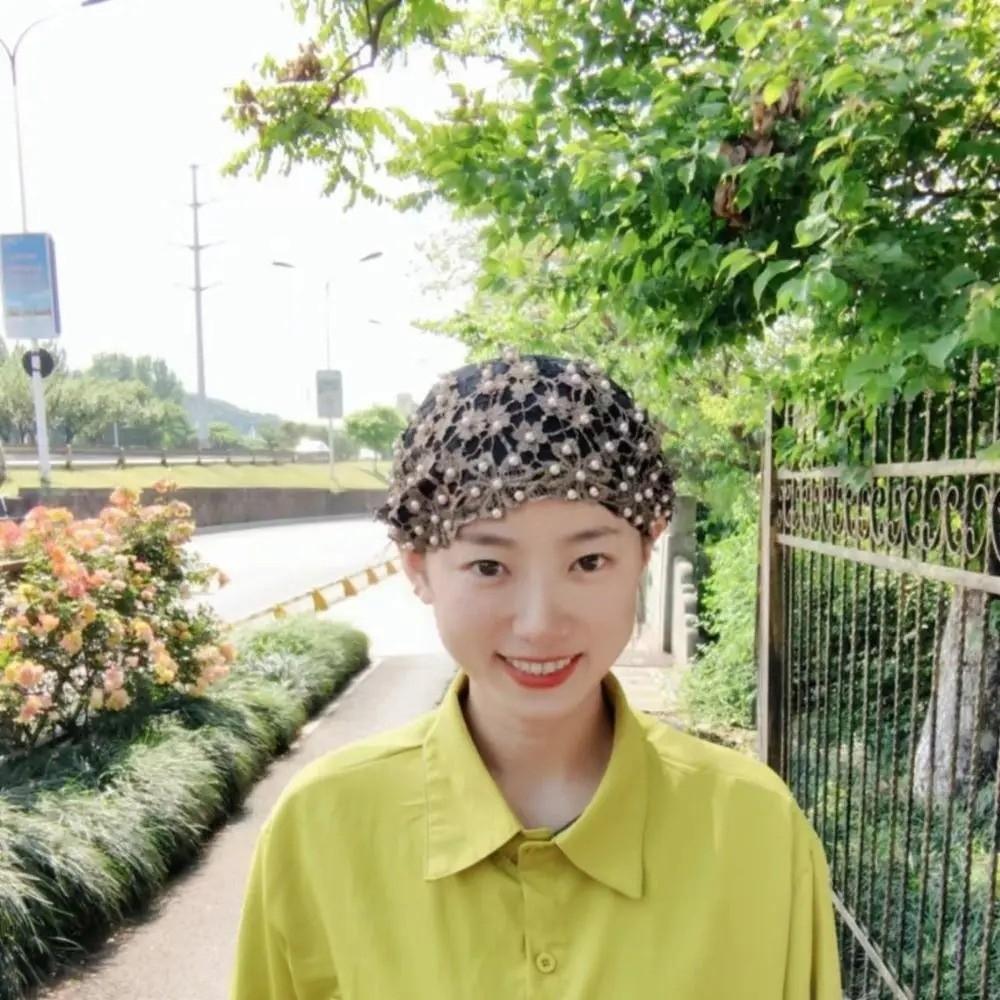 Soft Ethnic Beaded Hat Beaded Decoration Head Wrap Cap Portable Ethnic Headscarf Hat  Cultural Wear