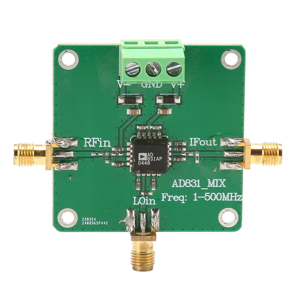 AD831 High Frequency RF Mixer Module Professional 0.1‑500MHz Single Chip Frequency Converter for HF VHF Receiver