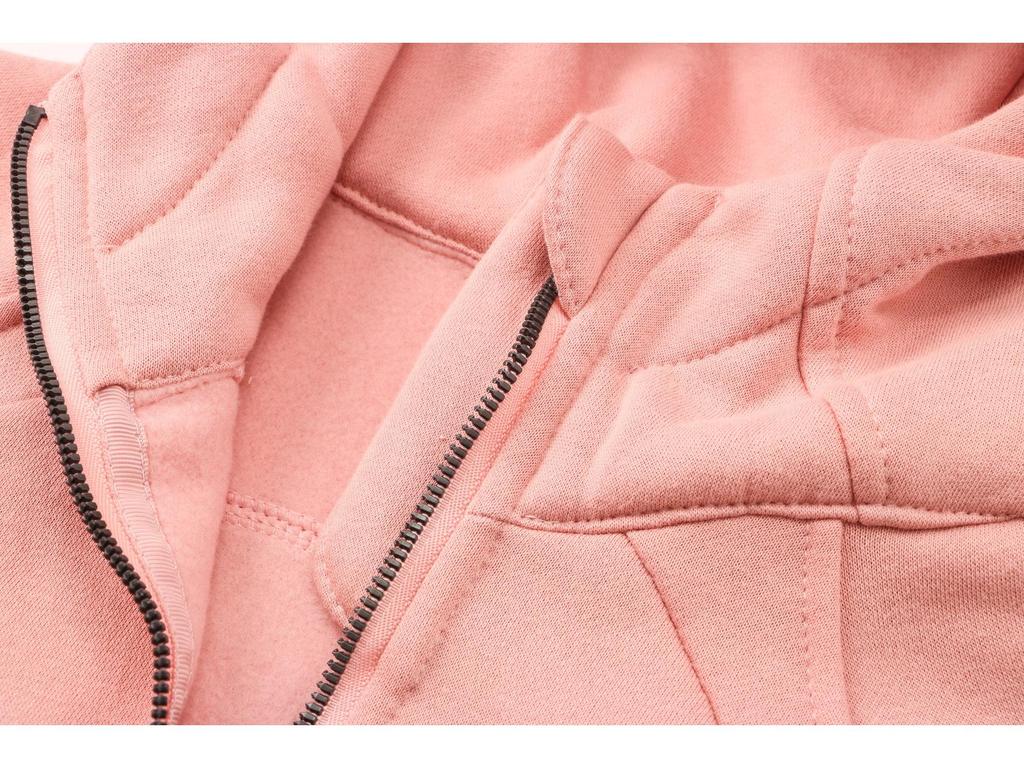 Women's Slim Fit Scuba Hoodie - Casual Yoga Zip-Up Sweatshirt
