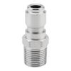4 Pcs 3/8 Inch NPT Pressure Washer Adapter Set for Hose Ball Valve Wand with Tape Female Male Thread Fitting