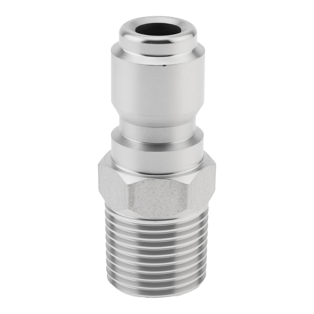 4 Pcs 3/8 Inch NPT Pressure Washer Adapter Set for Hose Ball Valve Wand with Tape Female Male Thread Fitting