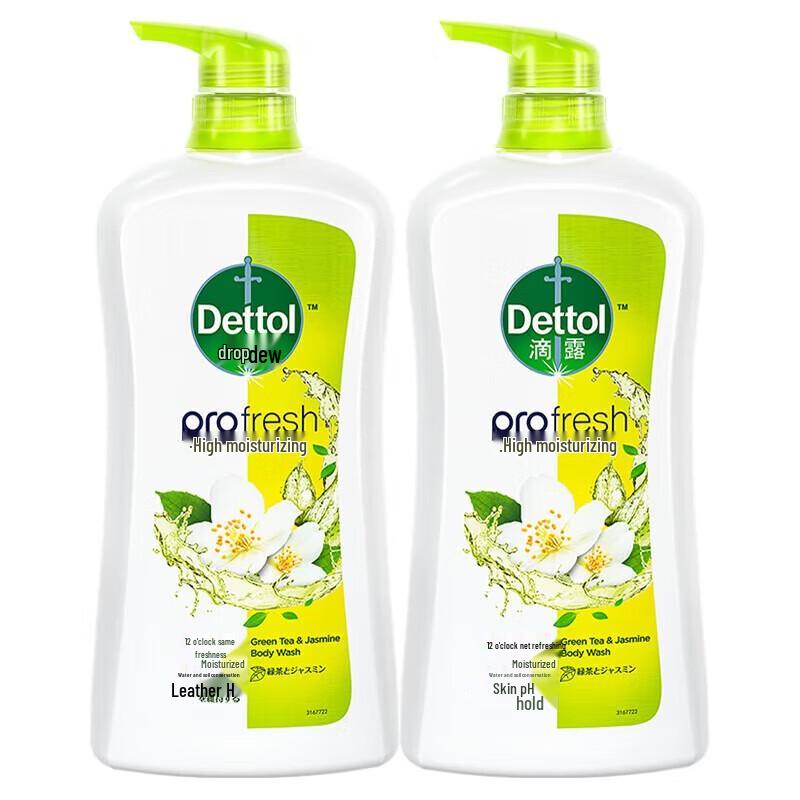 Dettol Fresh Moisturizing Shower Gel, Jasmine & Green Tea