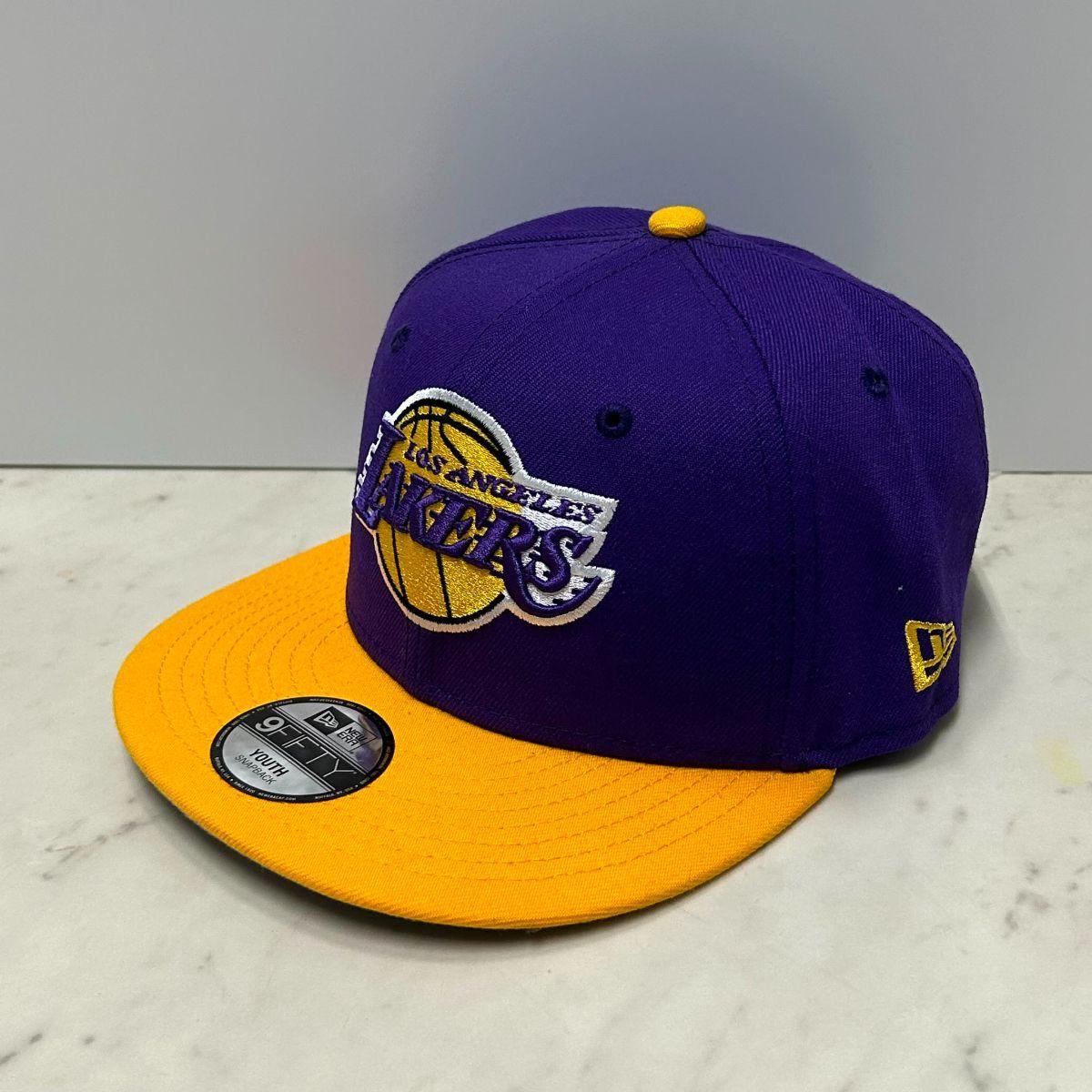 Used YOUTH US specification 9FIFTY NEWERA New Era NBA Los Angeles Lakers LA Lakers Cap (950-283)