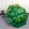 1pc Space Creature Automatic Open/Close Umbrella, Portable Folding Umbrella for Travel, Themed Events, It is suitable as a gift for various festivals,