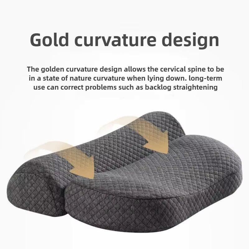 Pernă cu spumă cu memorie Pernă ortopedică cervicală Ergonomie Masaj Pernă de dormit Ameliorarea durerilor de gât Perna de rebound lent Lenjerie de pat