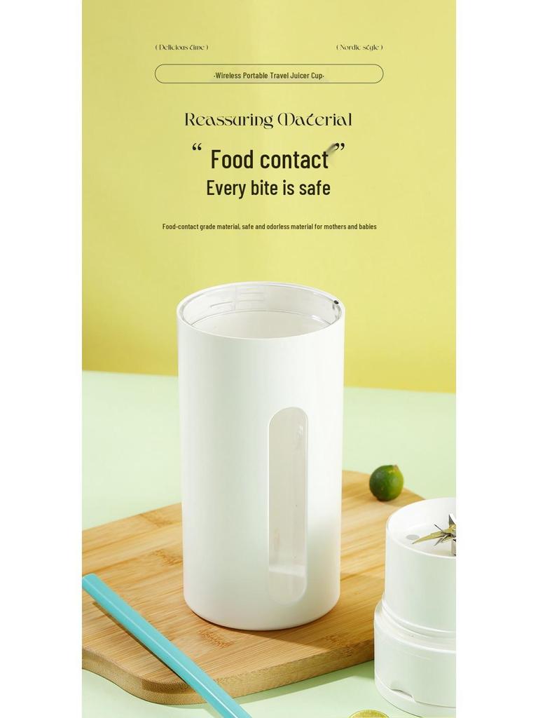 Portable Rechargeable Electric Blender & Ice Crusher Juicer Cup