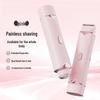 Dual-Head Women's Electric Shaver & Trimmer for Sensitive Areas