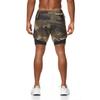 Summer Trendy Sports Shorts Outdoor Running Cycling Breathable Double Layer Shorts for Men