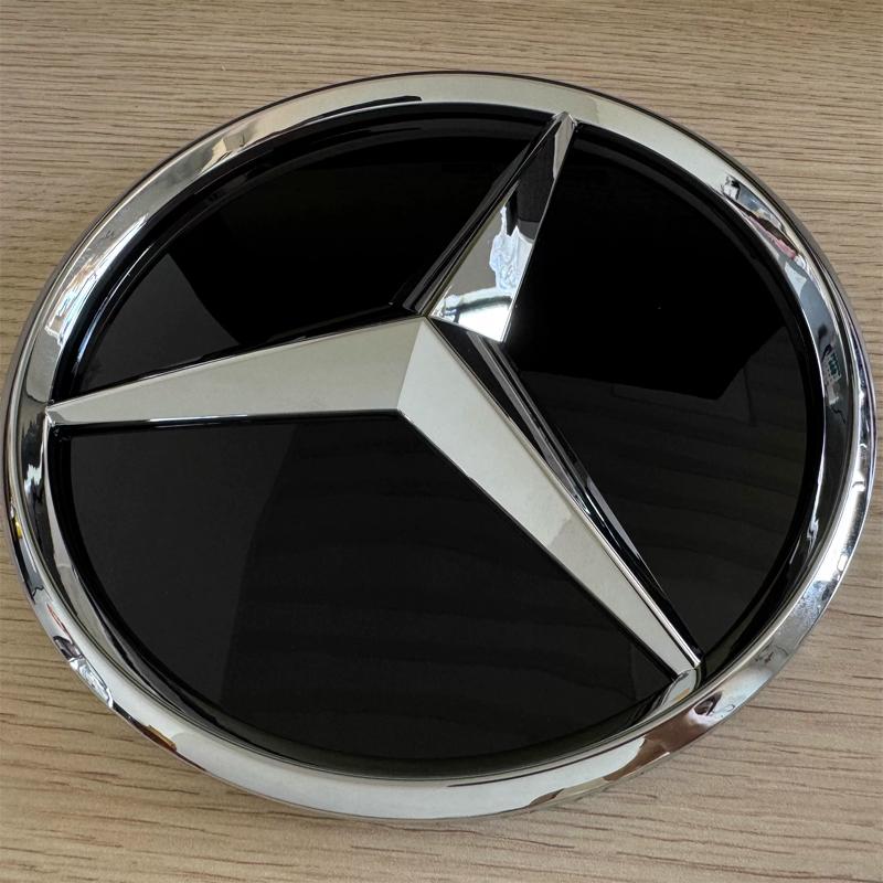 AAUX1 Letter Stickers Car Rear Trunk Emblem Fender Badge Front Grille Sticker For Mercedes Benz AMG GLE43 GLE400 GLE450 GLE53 GLE63S