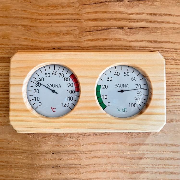 Precise Temperature & Humidity Monitoring Instrument Thermometer for Saunas