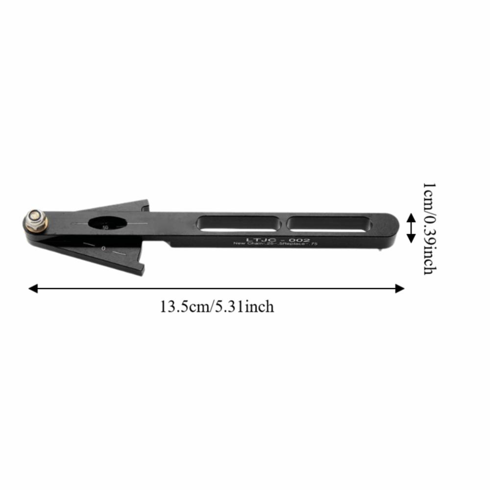 Easy to Use Bicycle Chain Wear Indicator Aluminum Alloy Bicycle Chain Gauge  Mountain Bike