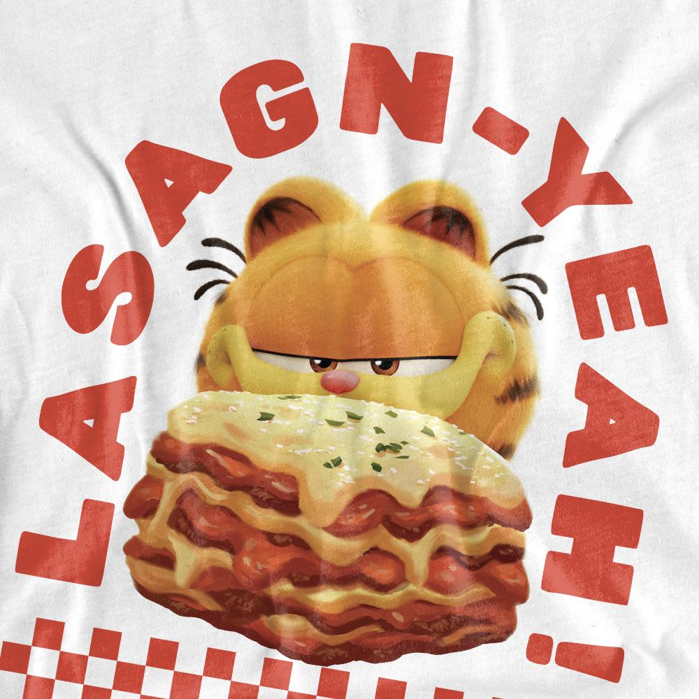 Garfield Film Unisex Erwachsenen Lasagnyeah T-Shirt