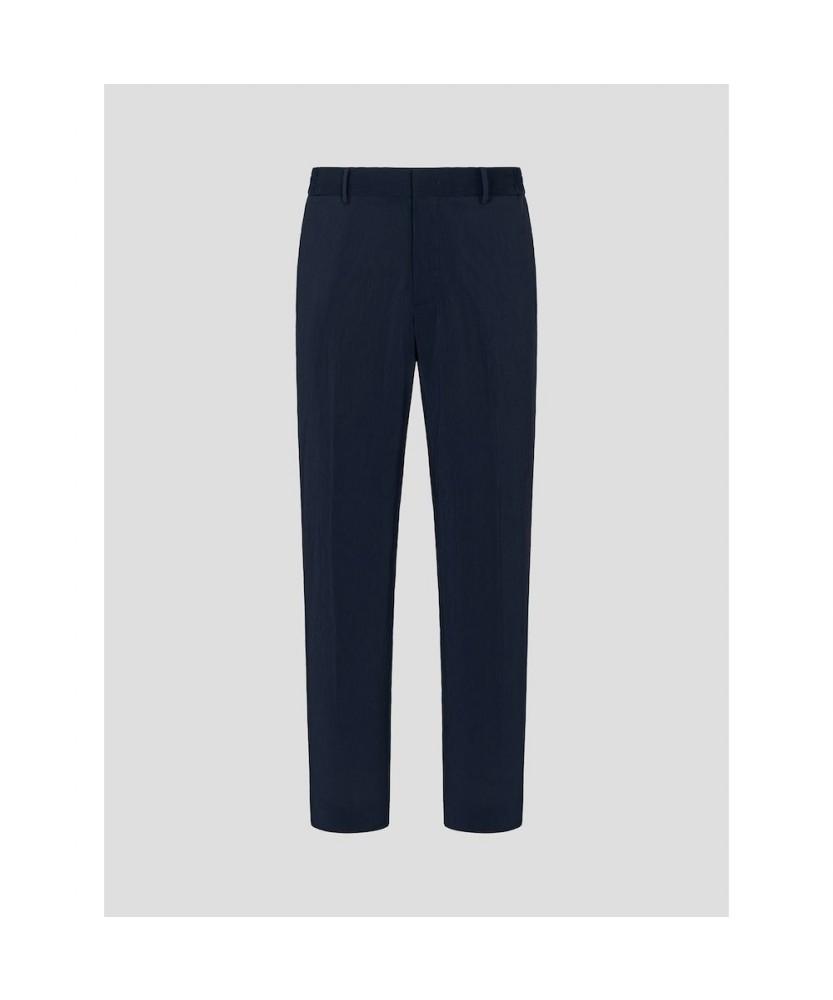 GLXY (GALAXY LIFESTYLE) Glxy [Galaxy Lifestyle][Sammu Clothing] Lightweight Crease Slacks Navy
