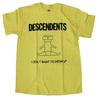 Descendents I Don't Want To Grow Up T-Shirt Yellow New Unisex T-Shirt
