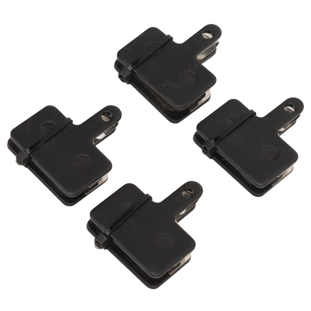 4 Pairs Bike Brake Pads Disc Brake Pads with Installation Tool Copper Fiber Organic Resin Bike Parts for MT200 M447 M510