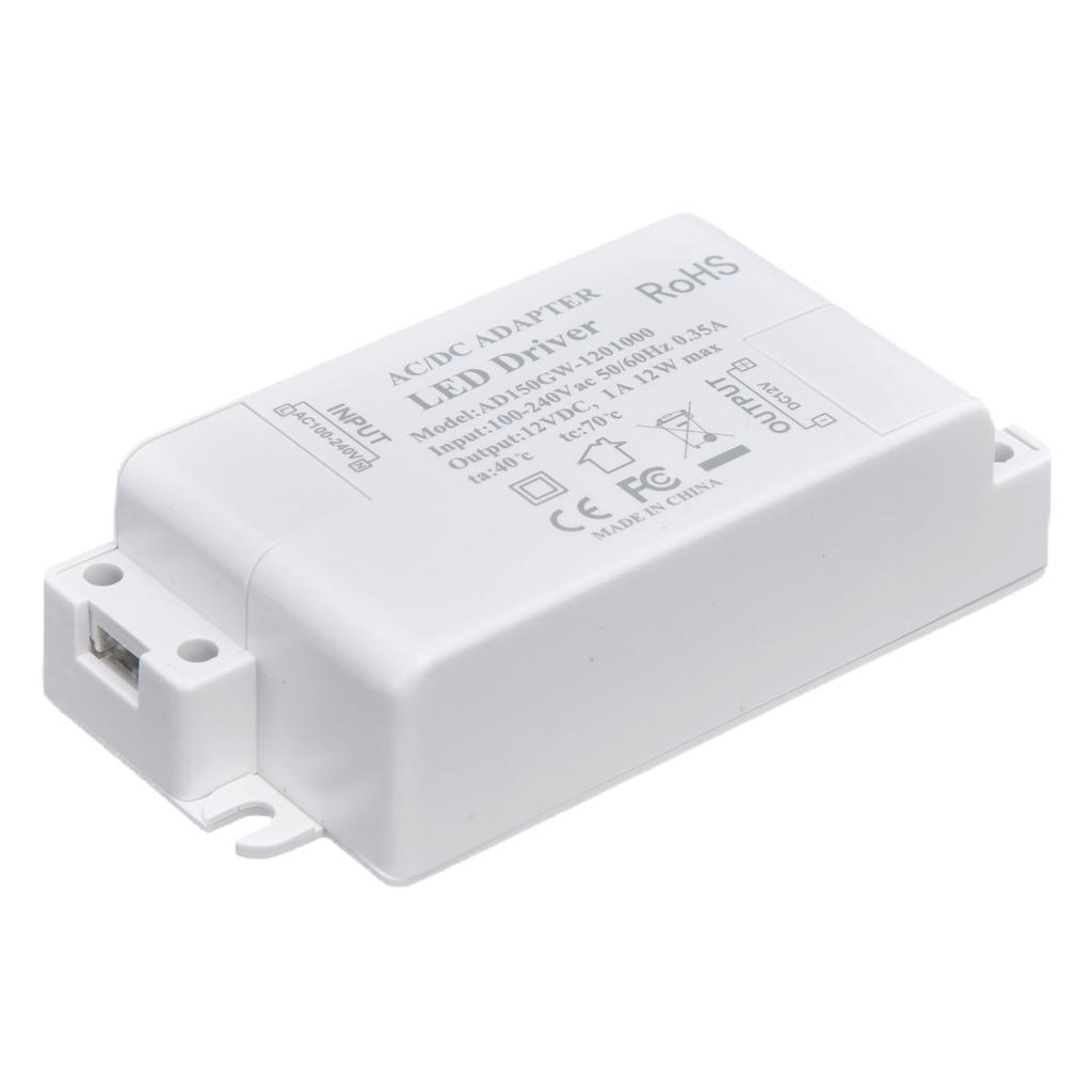 LED Drive Power Transformer LED Drive Power AC100?240V/0.35A DC12V/1A 12W for G4 MR11 MR16
