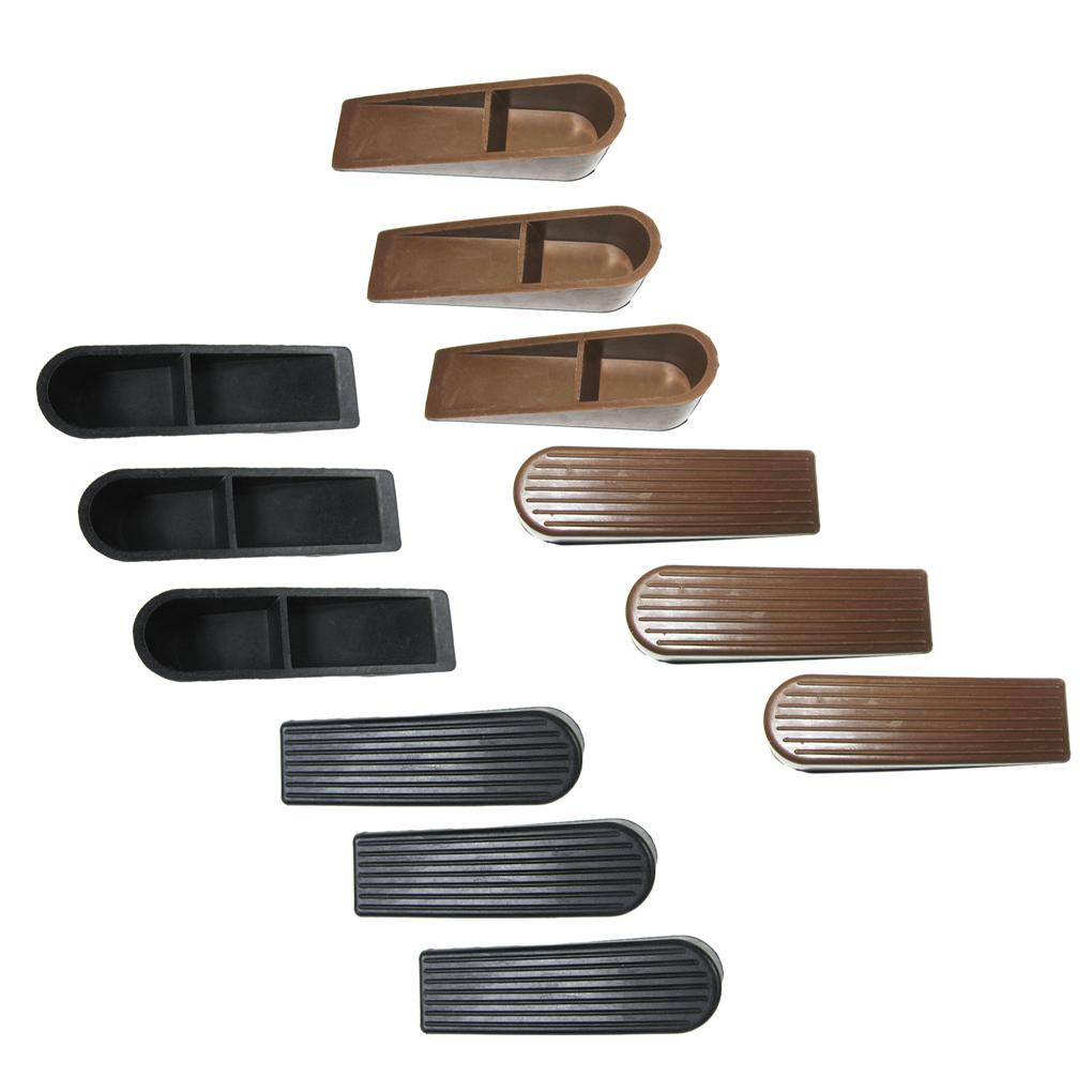 6pcs Silica Gel Rubber Door Stop - Easy To Install Durable Wide Applications Rubber Door stoppers