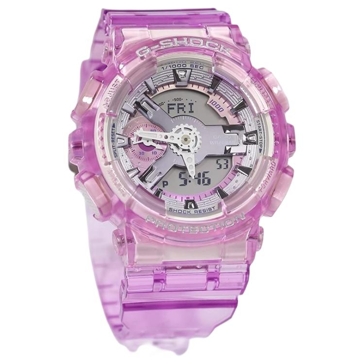 CASIO Quartz Movement Resin Strap Watch Women s Watch Gray Dial GMA-S110VW-4APR GMA-S110VW-4APR