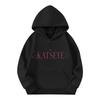 Kids Pullover Hoodie Loose Fit Long Sleeve with Letter Print and Pockets for Boys and Girls Casual Everyday Wear