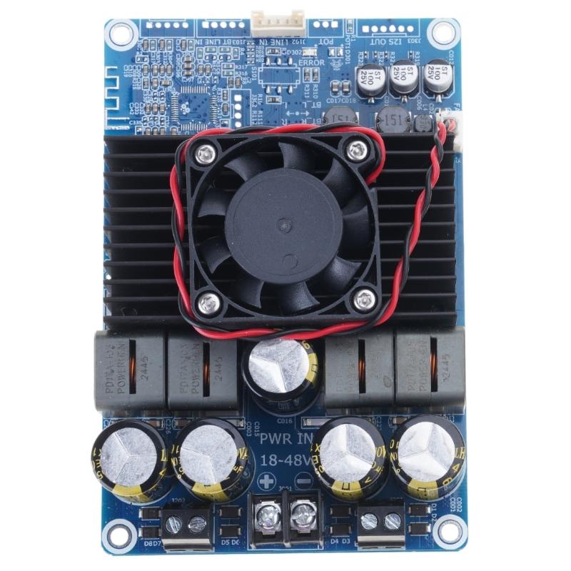 300Wx2 TPA3255 High-powered Digital Amplifier Board Two Channel Power Amplifier Board Support Multiple Inputs
