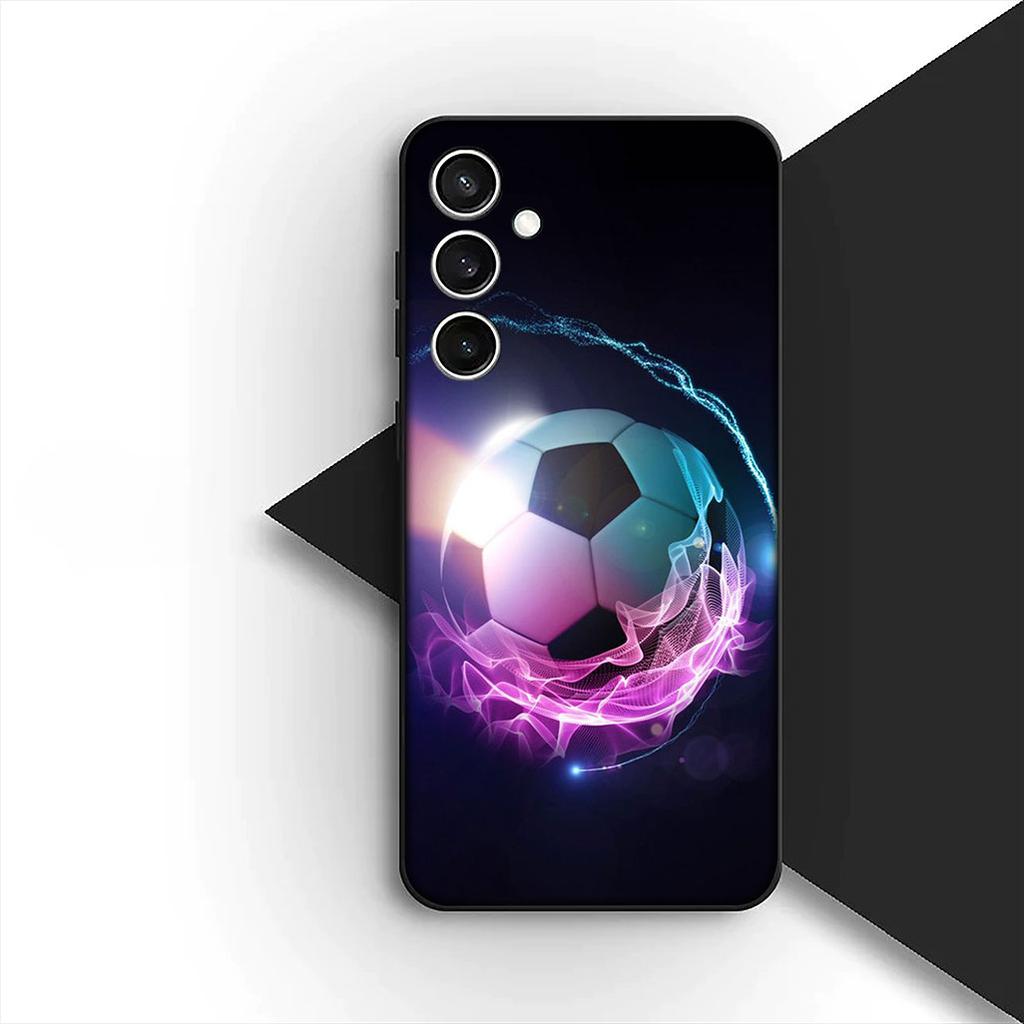 for Apple iPhone 16 14 15 Plus 11 Pro Max 16E ProMax + 16Plus 15+ 14+ Phone Cover Soft Case Soccer No 10 5 7 Football No10