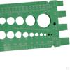 Nut Bolt Thread Gauge Pitchs Multipurpose Handy Tool Size Tester Portable Easy To