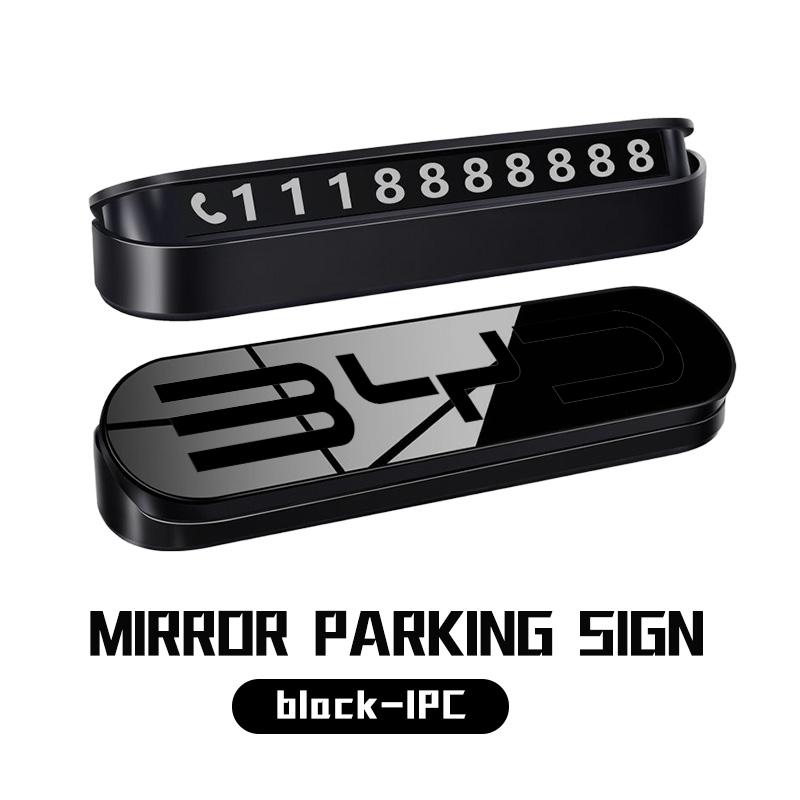 

Car Parking Phone Number Plate Temporary Park Card Universal Auto Accessories For BYD Qin Pro Tang F3 E6 Atto 3 Yuan Plus Song