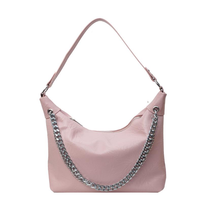 Versatile Shoulder Bag Women's New Solid Color Messenger Bag