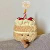 Illuminated Musical Birthday Cake Doll Plush Toy Gift for Girls