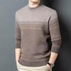 Firstview Herren 480g Dicker Langarm-Wollpullover