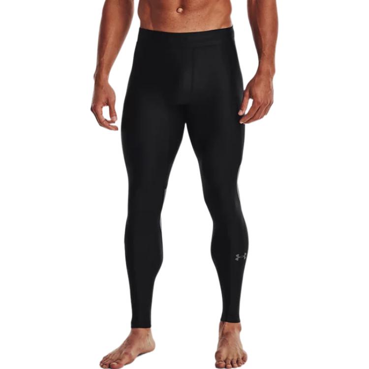 Under Armour Color Block Training Compression Fitness Pants Men Bottoms Black 1371083-001